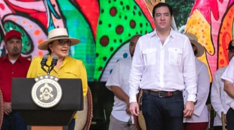 Presidenta Xiomara Castro inaugura el Festival de Chimeneas Gigantes en Santa Bárbara