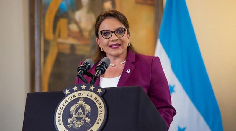 Presidenta Castro anuncia la creación de una comisión seguridad agraria en Honduras