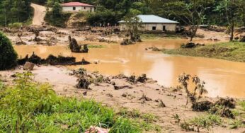 Más de 30 familias abandonan sus hogares por derrumbes en Ocotepeque