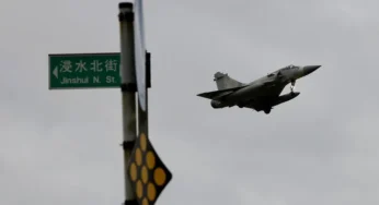 Taiwán detecta la mayor incursión de aeronaves de guerra de China en ocho meses