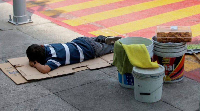 Más de 15 mil niños sobreviven en las calles de Honduras
