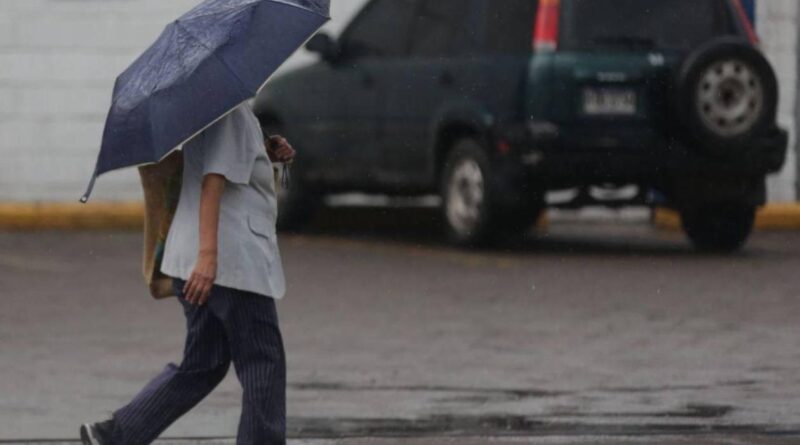 Este martes se esperan lluvias en algunas regiones del país