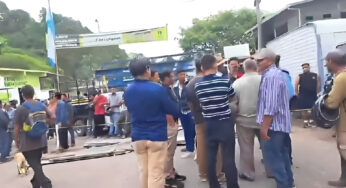Protesta en Tegucigalpa, bloquean carretera salida a Oriente